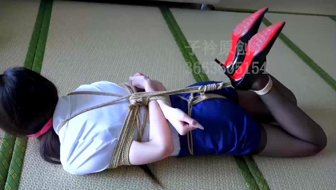 妍如 驷马口球挣扎-3