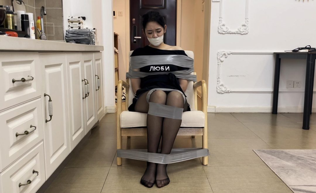 【缚艺录】【小树】黑丝美腿，美脚之友，有些“顶”-5