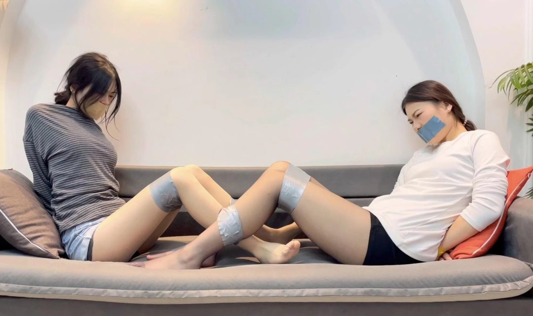 【缚艺录】【小程】【小卫】黑丝与肉丝的捆绑-7