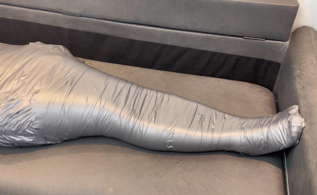 缚艺录,陶陶,银色胶带,木乃伊-3