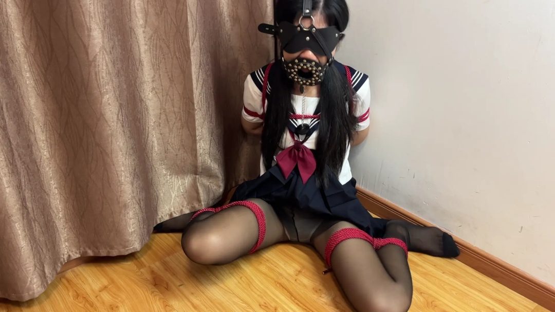 【邻家学妹之楼道惊魂-下集】【黑丝JK】【户外】【楼道】-4