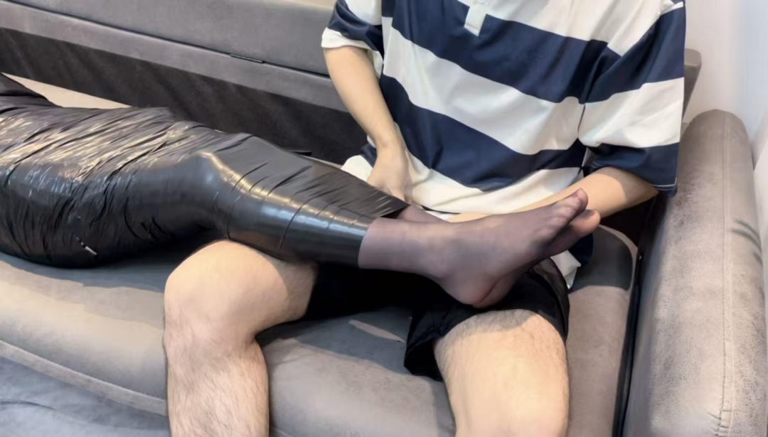 黑色胶带全包+2种封嘴-4