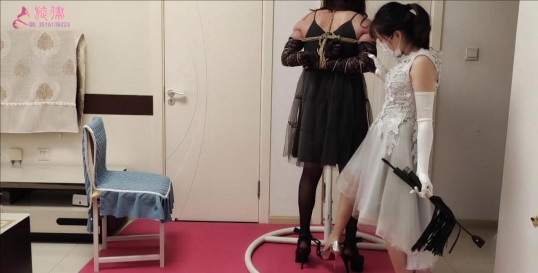 女王的考验（五花、脚镣、鞭打、呼吸瓶）-4