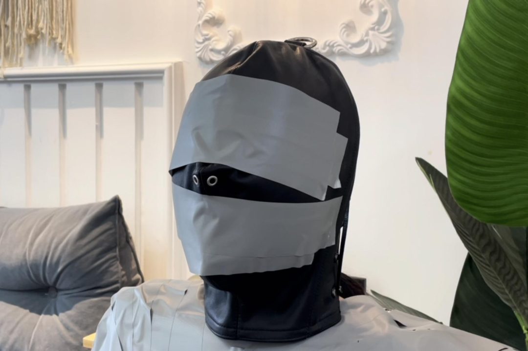 【缚艺录】【小沐】胶带与头套-5