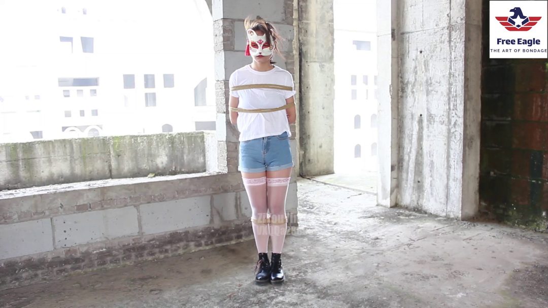 学生素人长腿粉丝袜捆绑挣扎拘束！-4