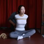 路由工作室：都市白领小纯欧式直臂大口球驷马放置，给绑哭了