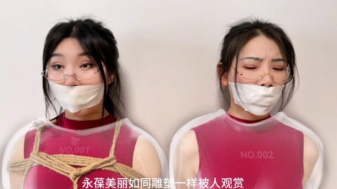 king云雀定拍《黑丝女盗——绝色双偷 下》饱和式剧情 超经典剧情 油光美女被重重捆绑成一团 最后被主人像藏品一样密封在玻璃罩中-11