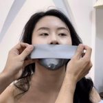 【缚艺录】【小知】桌子上的银色胶带全包，嘴巴得封严实