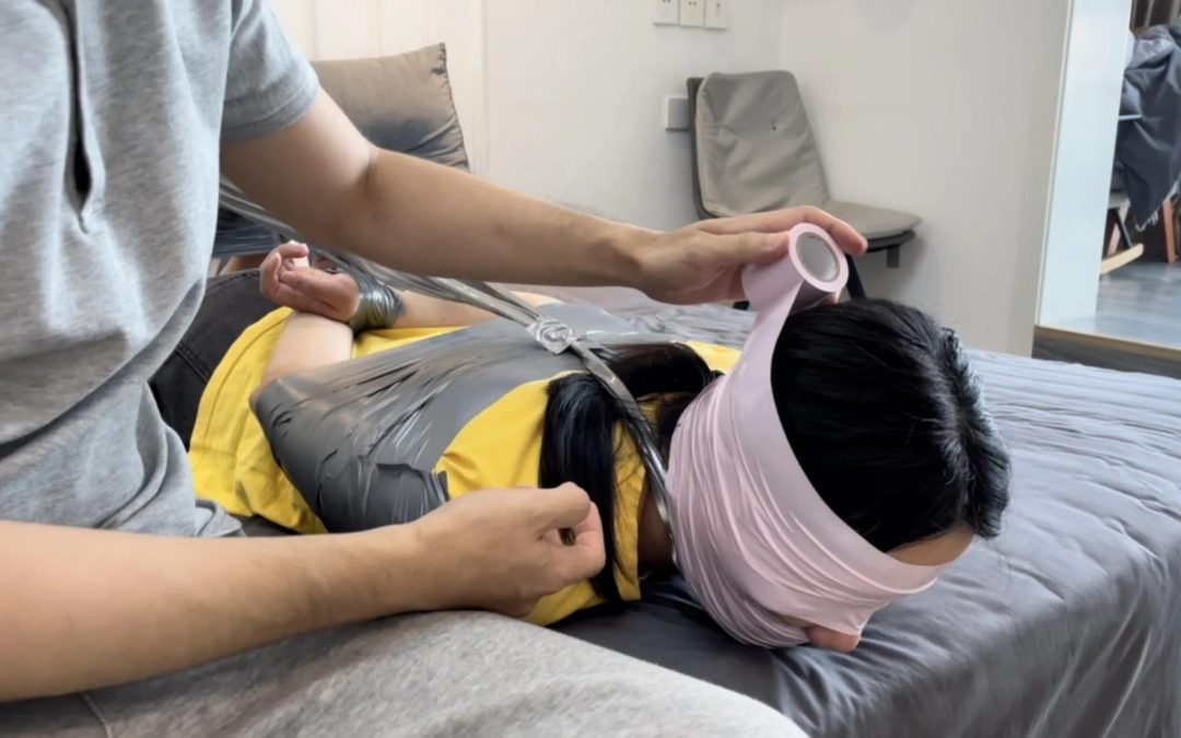 【小沐】胶带的严实封堵-6