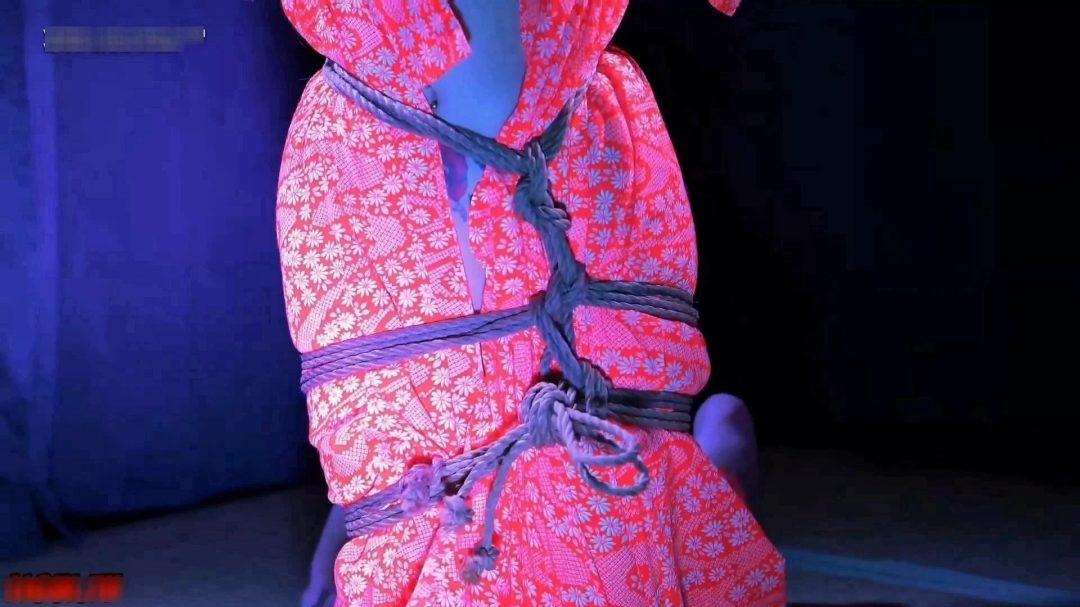 [Ligui丽柜] 和风裸缚极度诱惑 いけにえ-3