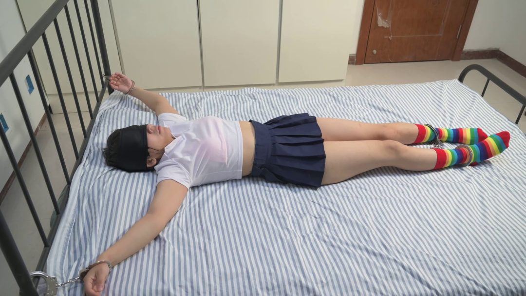 汤圆床上镣铐VS麻绳缚-放置-2