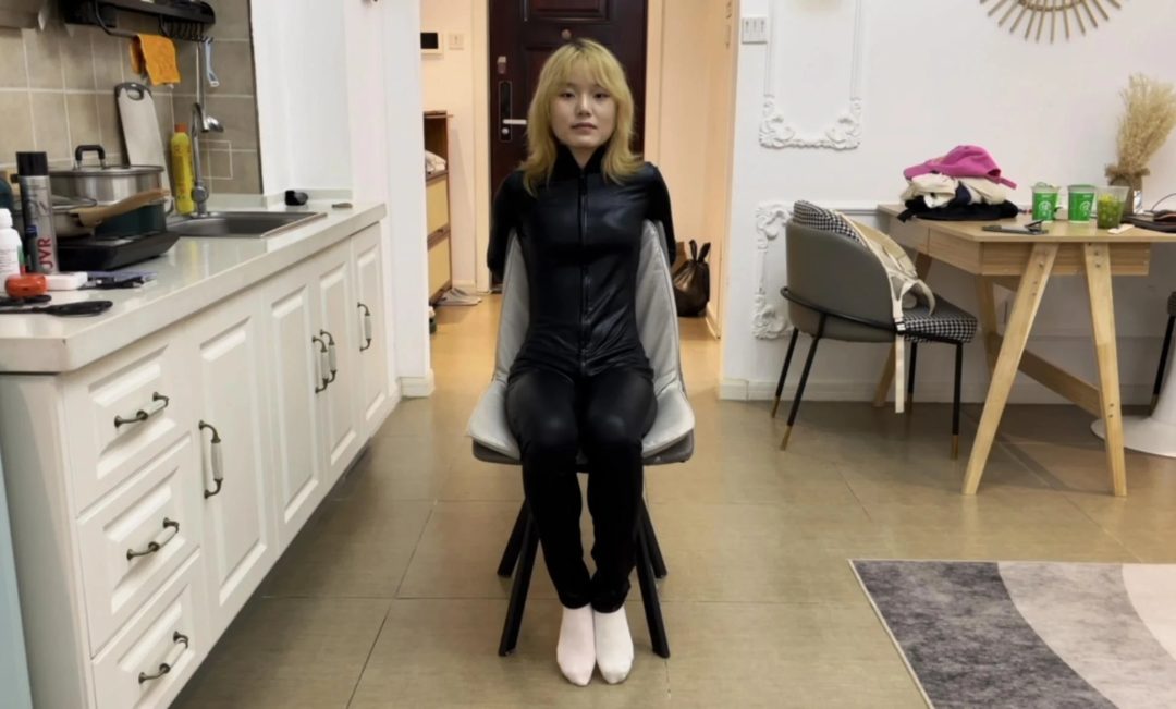 【小星】胶带封嘴与头套-1