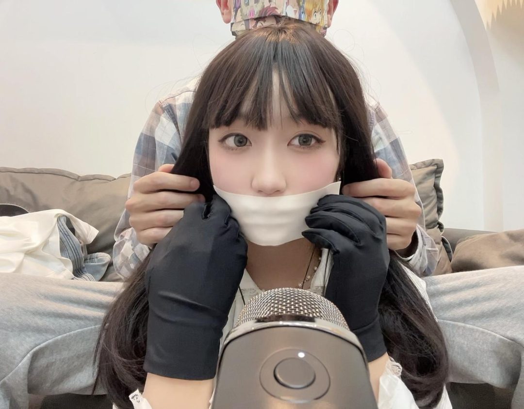 【小怀ASMR】小怀 6层胶带封嘴助眠-2