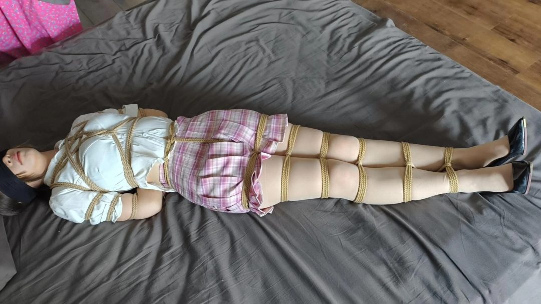 姐妹花 TK 怕痒 蛇缚 日式 手铐 互相挠痒-2