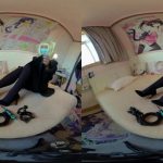 【黑丝高跟少女镣铐自缚】180VR片源 少有的VR镣铐片