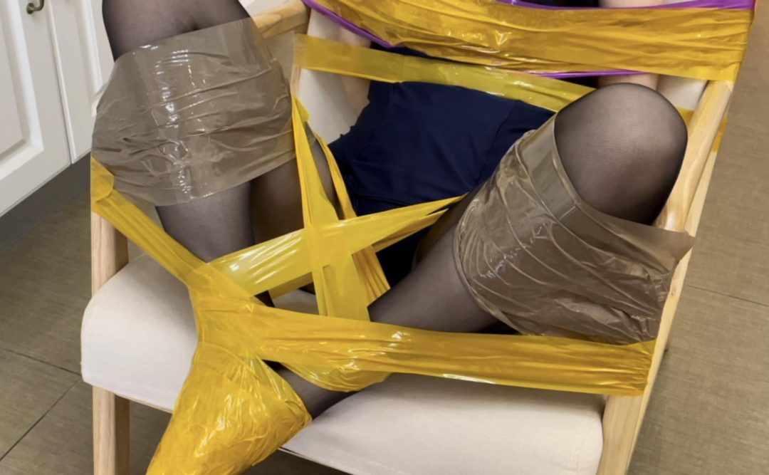 【小灵】口水拉丝，椅子上的流口水体验-5