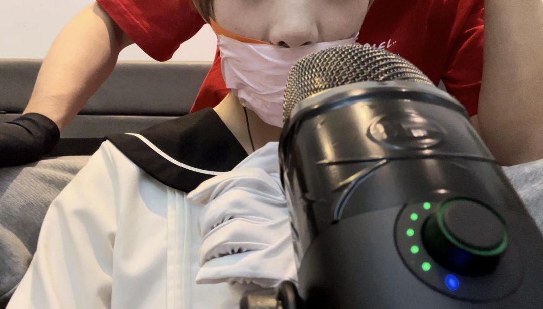 【小雪】小雪的ASMR，四层胶带封嘴，舒适的摩擦助眠声-4