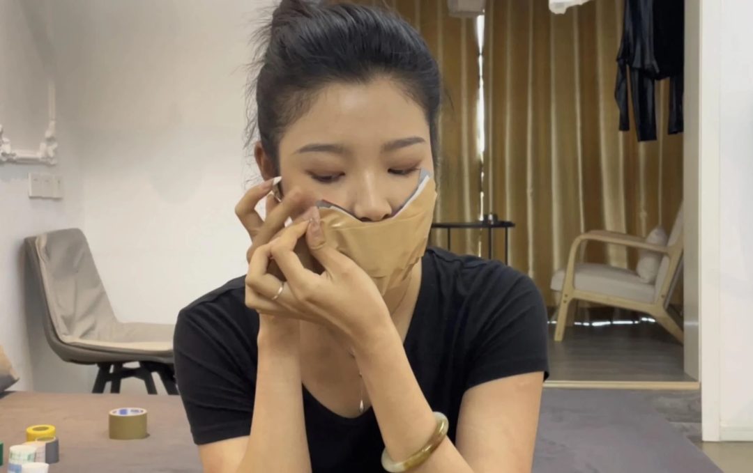 【小橙】胶带贴贴贴~11层胶带，严实地封嘴，每一位模特的必经之路~-8