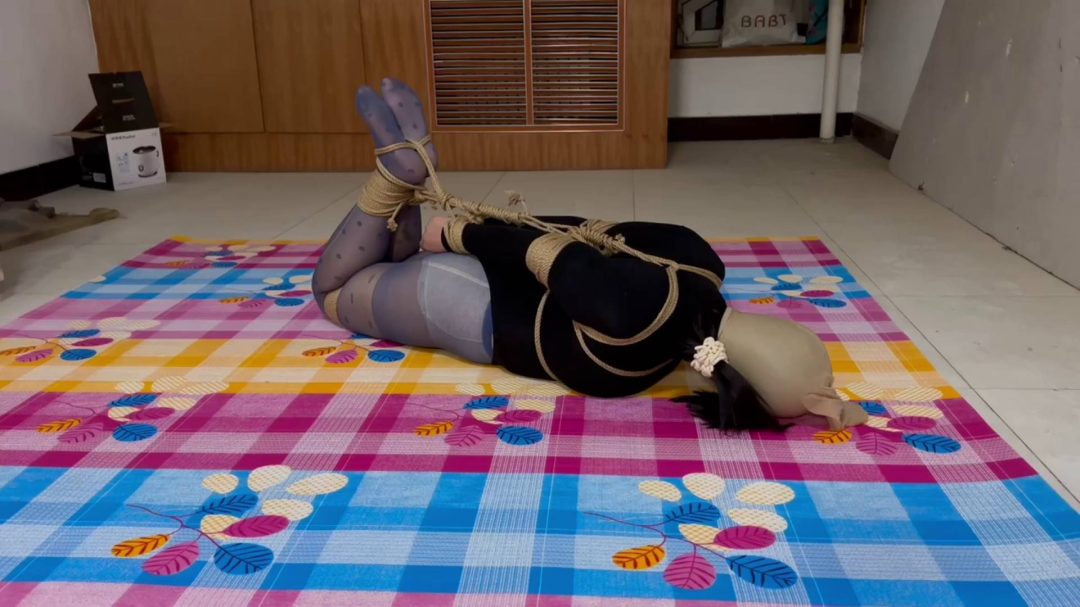 严厉欧式驷马放置（双层丝袜，5层丝套头）-1