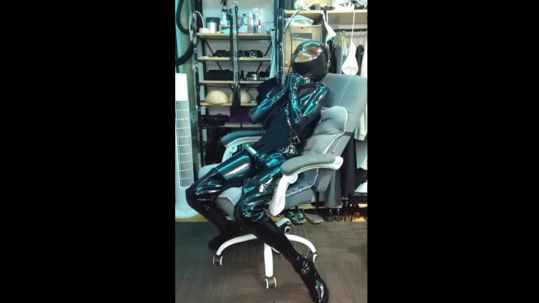 胶衣猫娘Kigurumi 全包拘束-8