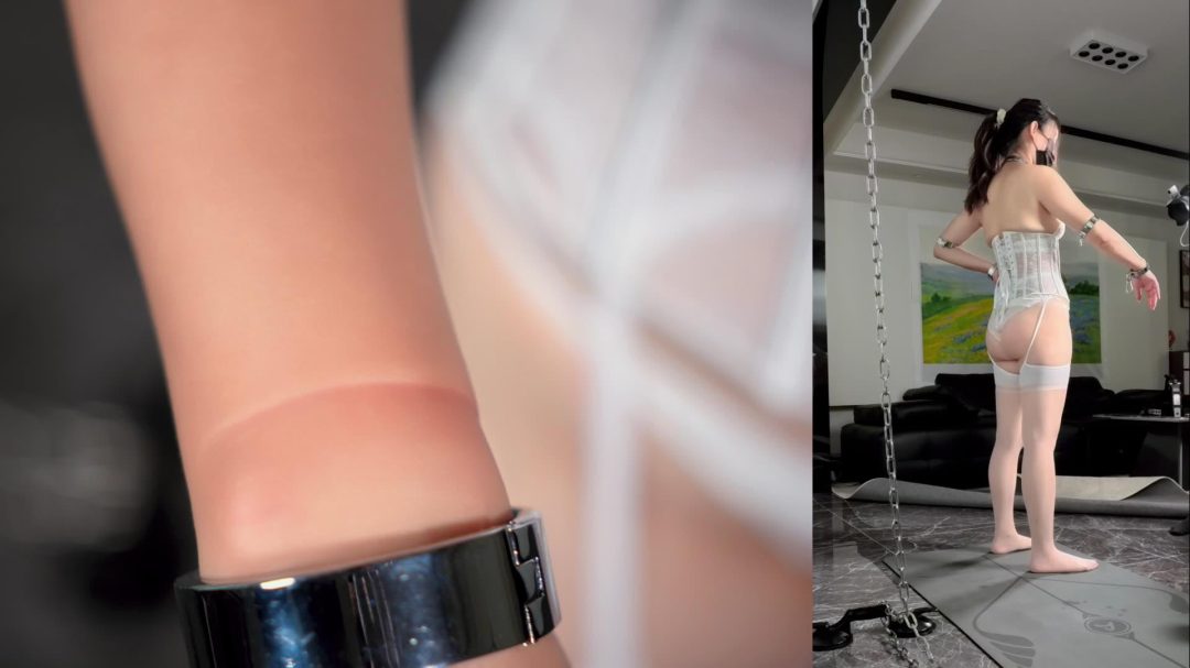 【Raymond】金属折磨系列2:弯腰反折固定，痛苦姿势下的多次寸止折磨-2