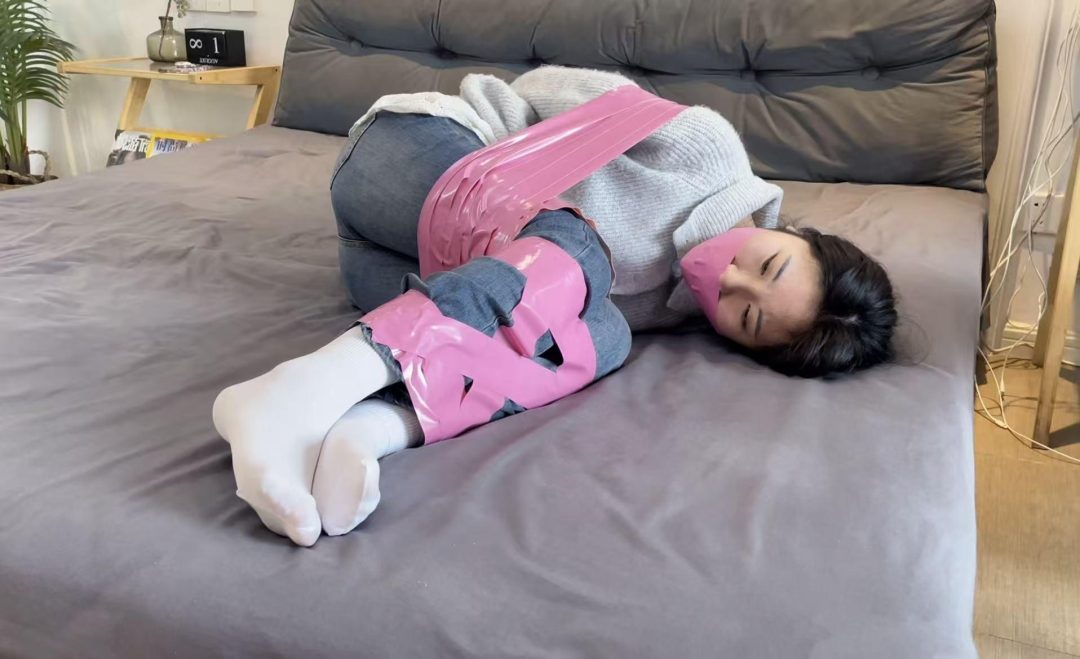 【缚艺录】【小丹】粉色胶带，与白袜更配哦-4