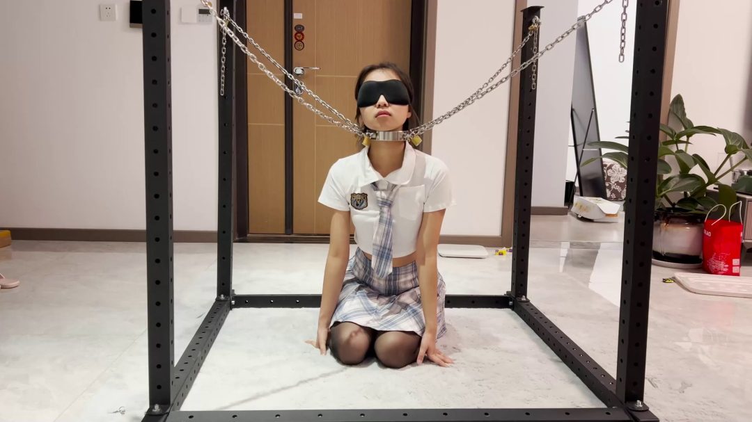 铁链 镣铐项圈紧紧固定-3