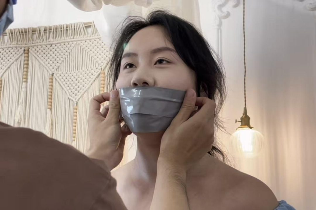 【缚艺录】【小知】胶带下的肉丝美脚-3