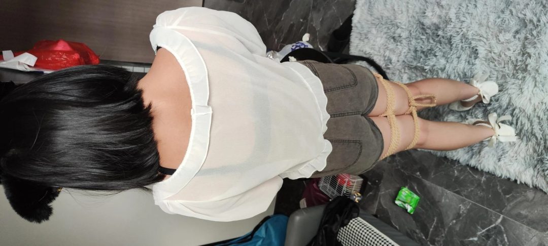 【内八】欧式直臂捆缚扎带超紧演示-2