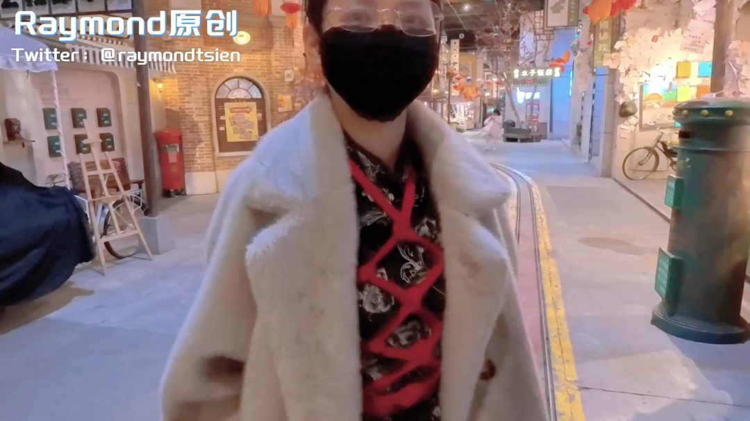 小娇妻商业街旗袍绳衣电击/回家后吊着电击惩罚-2