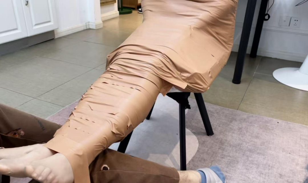 【缚艺录】【小沐】泥塑色的胶带固定-3