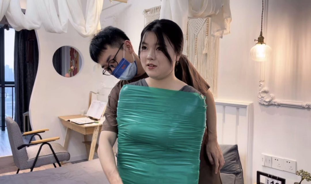 【缚艺录】【小贝】绿色胶带的全包，与3层封嘴~-2