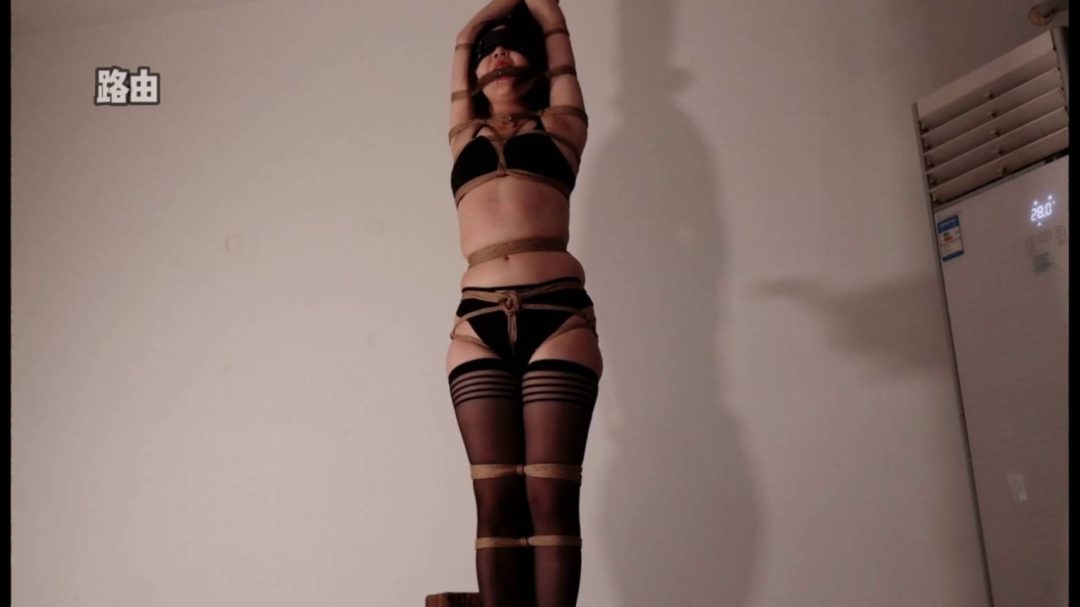 小莫莫被捆在柱子上电击试验-3