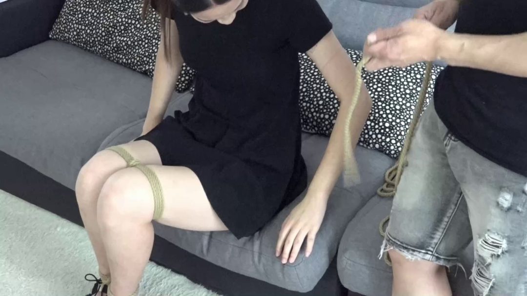 定拍新模夏天初次捆绑实录-2