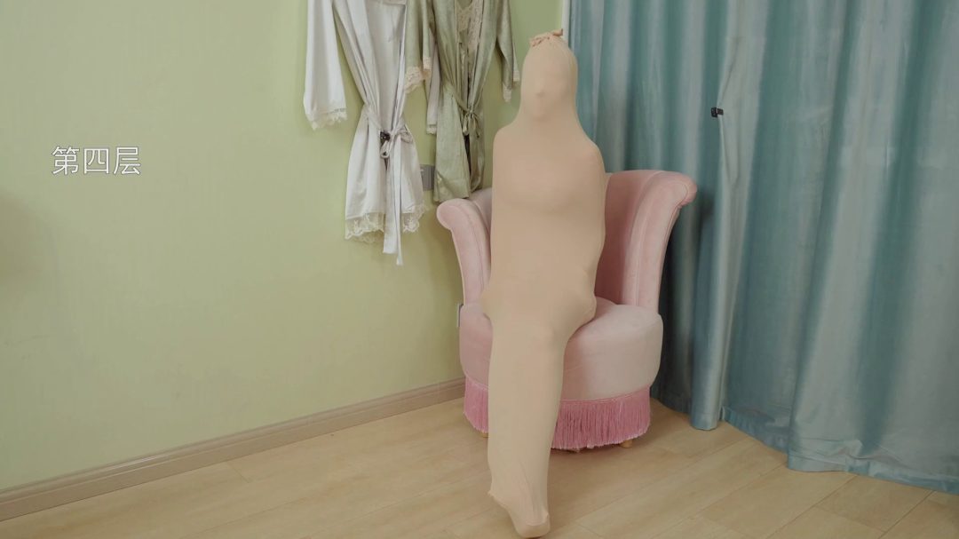 五层丝袜睡袋全包木乃伊！-8