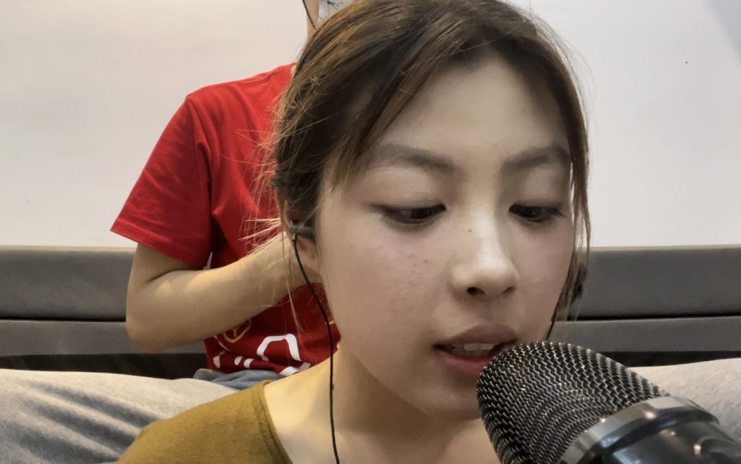 【小晗ASMR】5层胶带的封嘴，舒适的摩擦声与好看的小唅，胶带爱好者，点进来-1