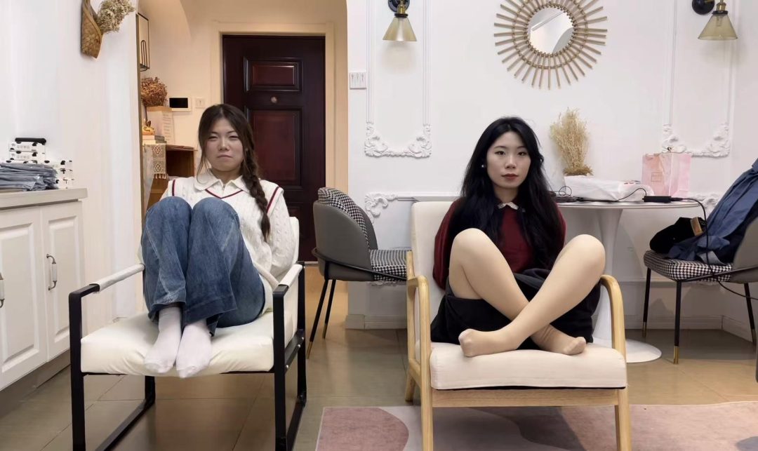 【缚艺录】【小丹】妆后的小丹，与好友的捆绑-1