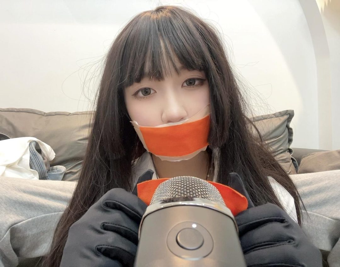 【小怀ASMR】小怀 6层胶带封嘴助眠-3