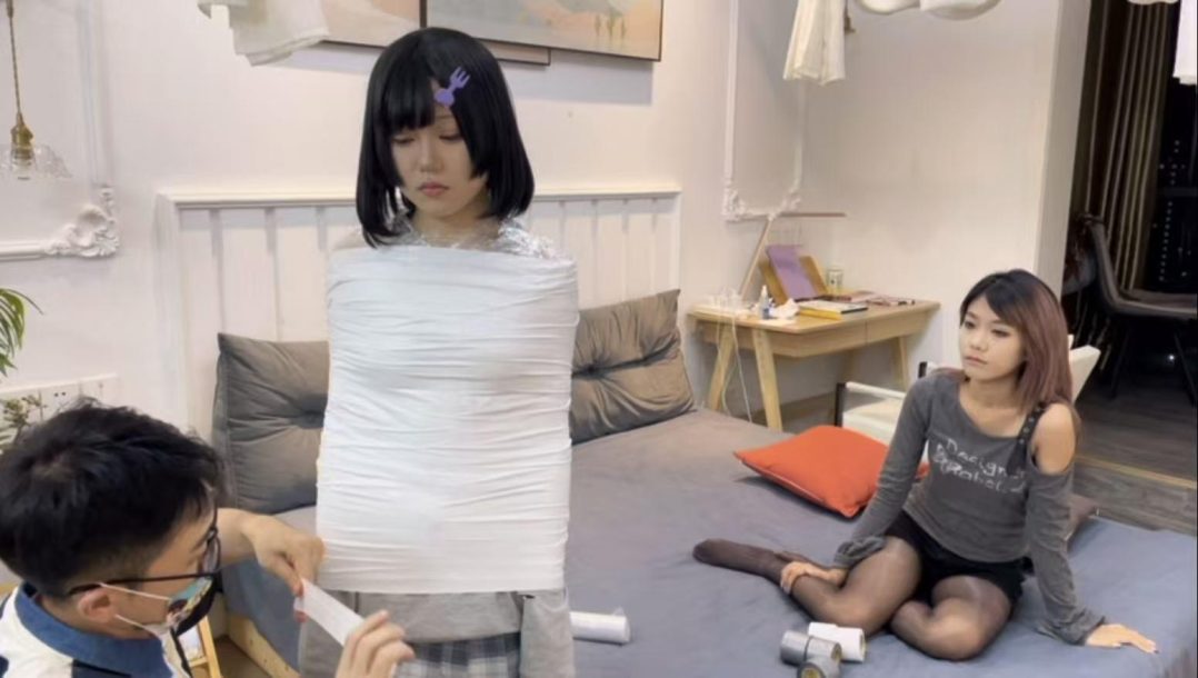 【缚艺录】【小春】【小Q】双人的胶带全包-2