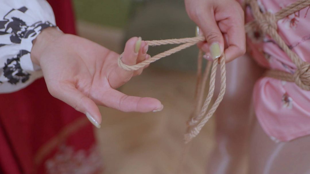 绳艺全教程第七期 股绳与加花-6