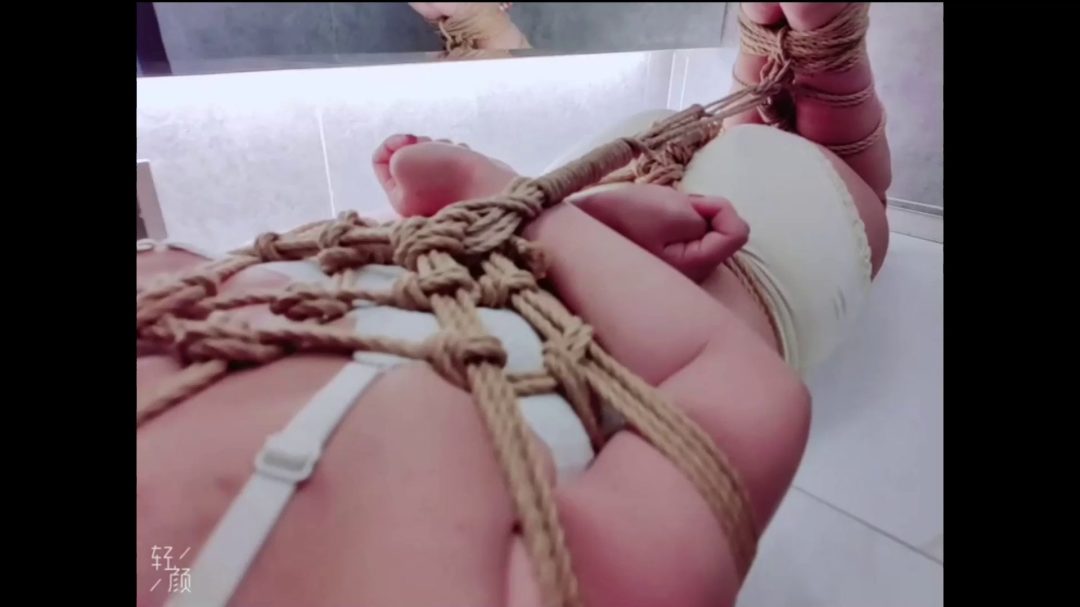 酒店内衣捆绑挣扎-6