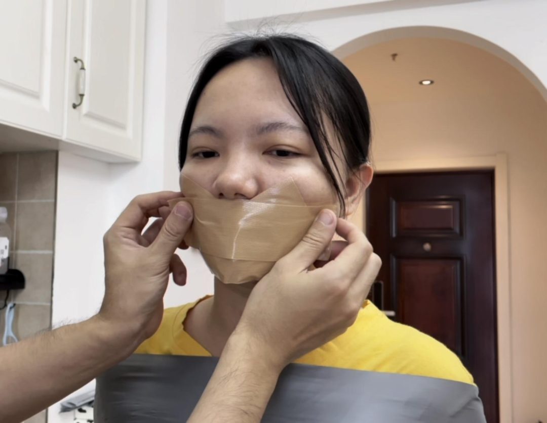 【小沐】胶带的严实封堵-2