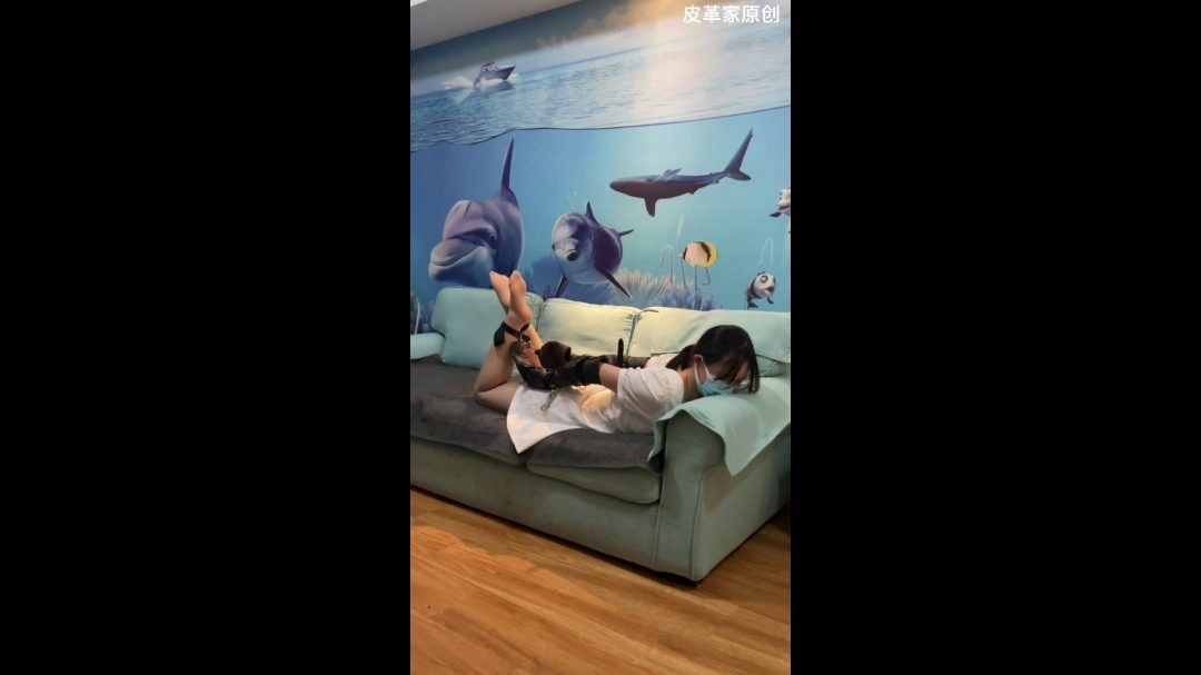 好看的依依小师妹来了 ~特别敏感 丝袜 驷马束缚 特写 挠痒-6