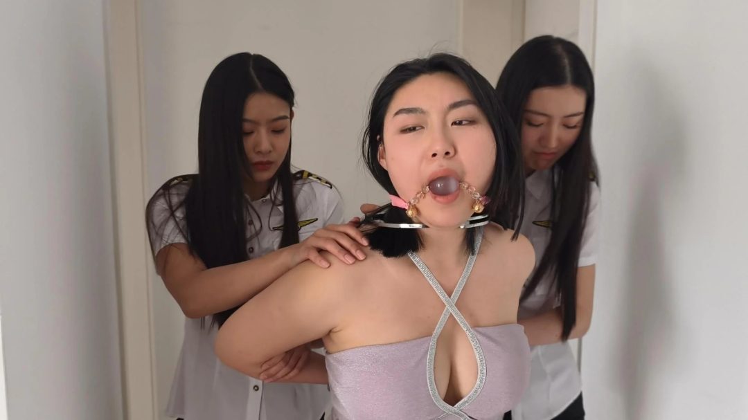 【鑫鑫工作室】李珍珍 诈骗被捕 审讯 不配合 刑讯惩罚 吊铐惩罚 电棍电击 鞭打 口球 金属口珈等手段-1