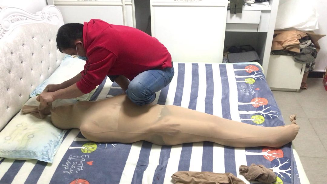5层丝袜全包老婆，再加真空袋-2