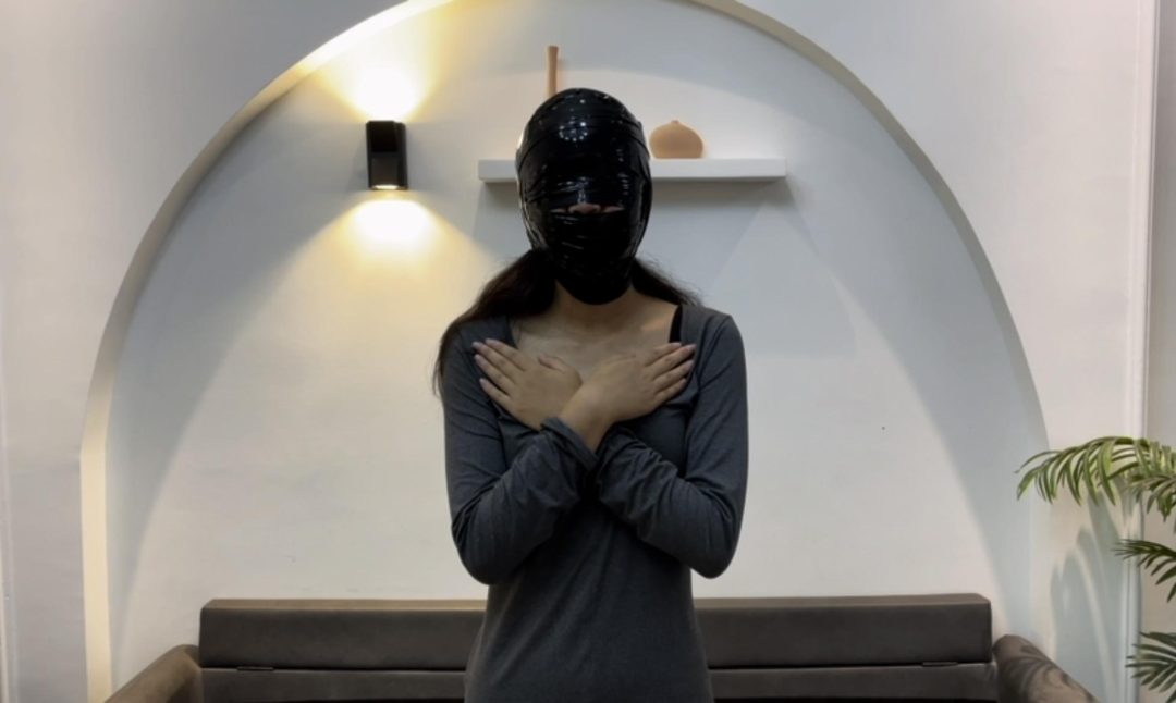 【小阳】纯享：呼吸限制3，银色胶带木乃伊，还有点不够？把高跟鞋，继续贴上-3