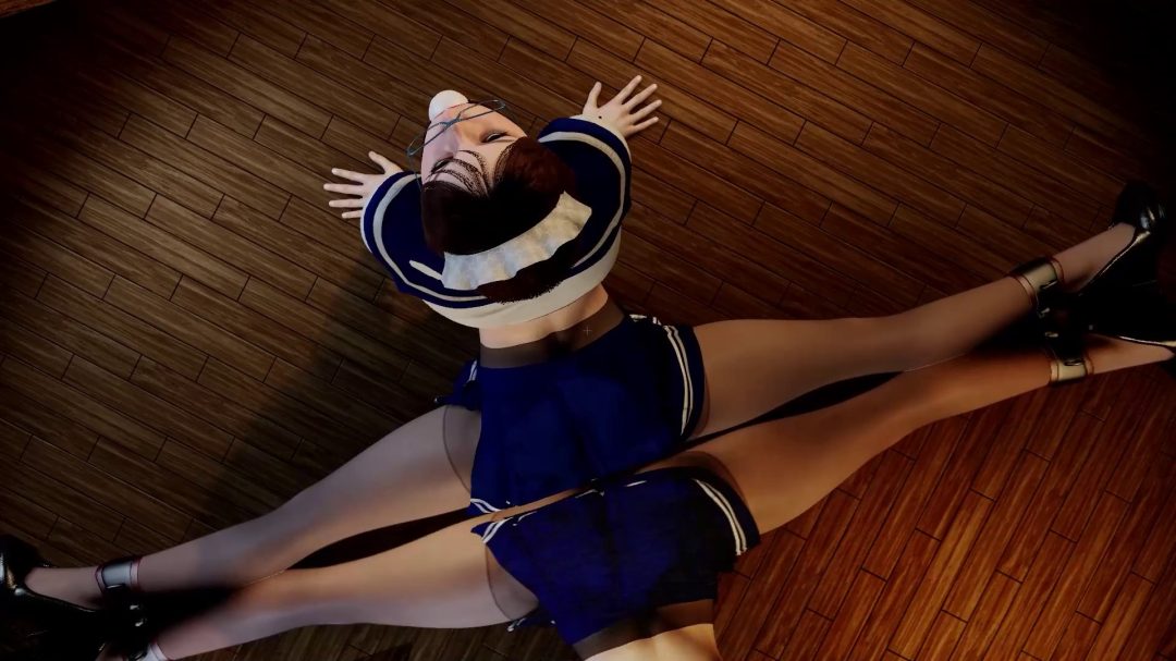 夜店学生服妹子的禁室监禁-5