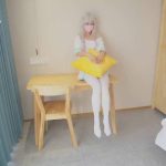 COS埃罗芒老师，白丝红绳的全身紧缚