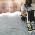 舞蹈生被绑挣脱 【白丝】【裤里丝】【帆布鞋】