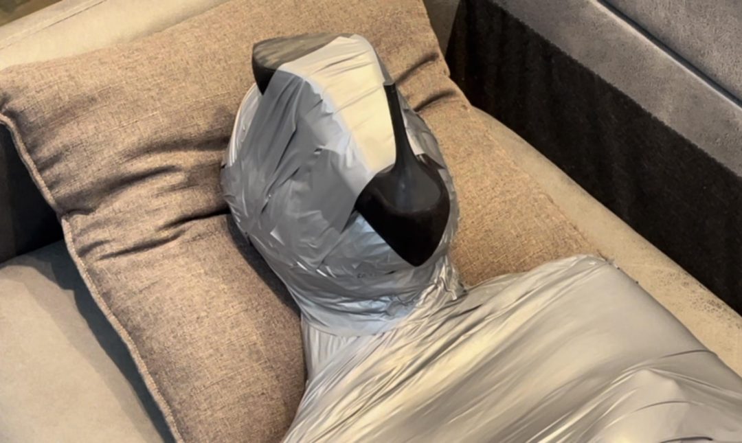 【小阳】纯享：呼吸限制3，银色胶带木乃伊，还有点不够？把高跟鞋，继续贴上-7